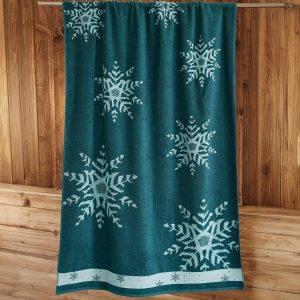 Sommets enneigés - Maxi drap de bain