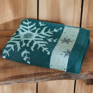 Sommets enneigés - Serviette de bain