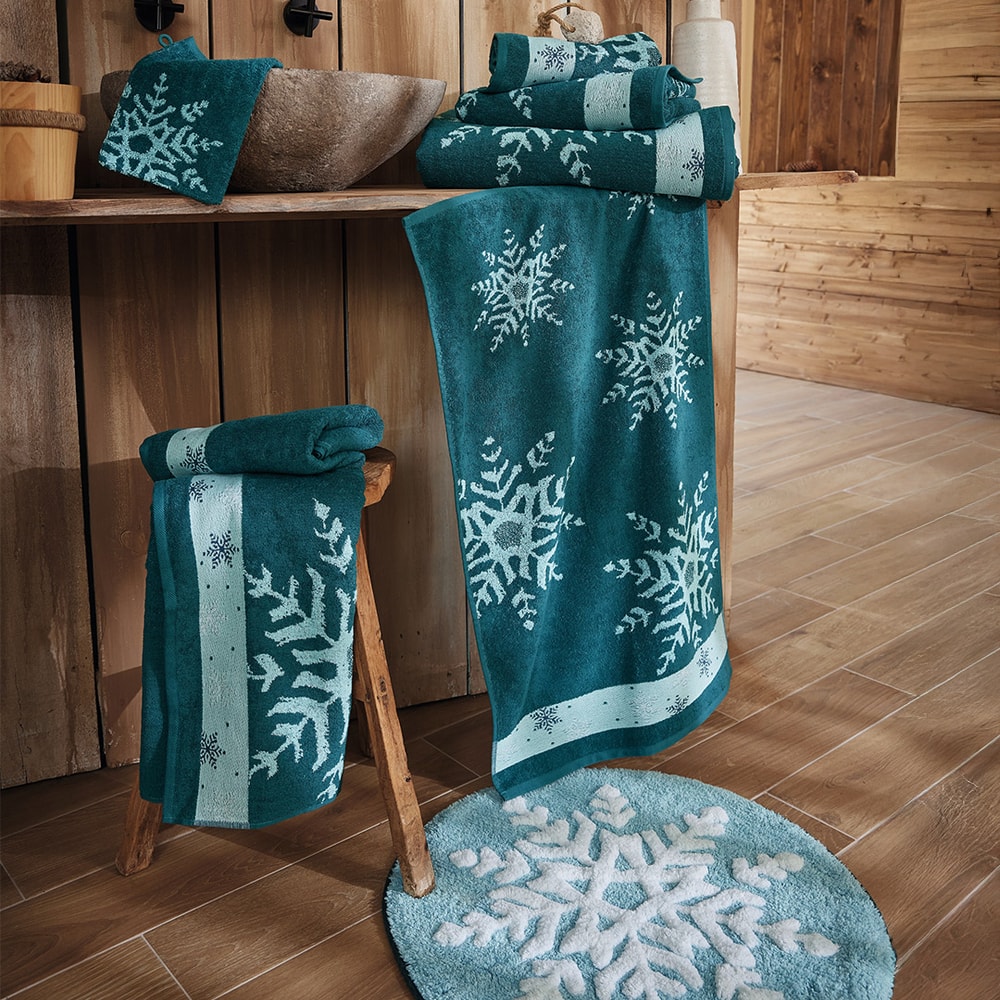Sommets enneigés - Tapis de bain tufté - Image 2