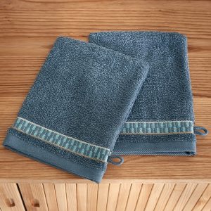 Symphonie des dunes - 2 gants de toilette