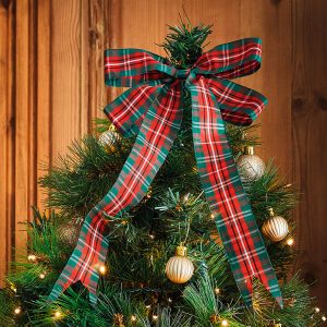 Traditions de Noël - Grand nœud pour sapin