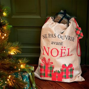 Traditions de Noël - Hotte à cadeaux