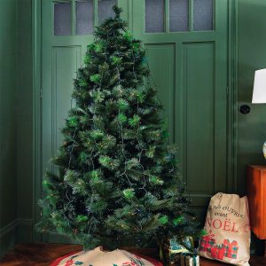 Traditions de Noël - Rideau lumineux de sapin