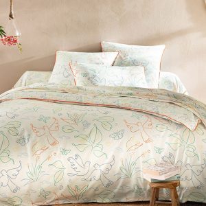 Un amour de colombes - Linge de lit