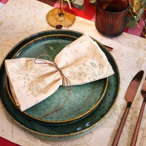 Un brin de houx - Serviettes de table
